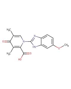 Astatech 1-(6-METHOXY-1H-BENZO[D]IMIDAZOL-2-YL)-3,5-DIMETHYL-4-OXO-1,4-DIHYDROPYRIDINE-2-CARBOXYLIC ACID; 25MG; Purity 95%; MDL-MFCD23703020